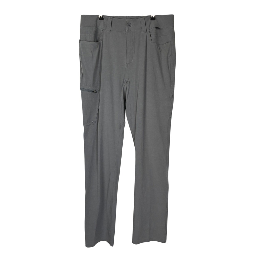 Simms Mens Fishing Pants Size 34x31 Gray Guide Hiking Outdoor